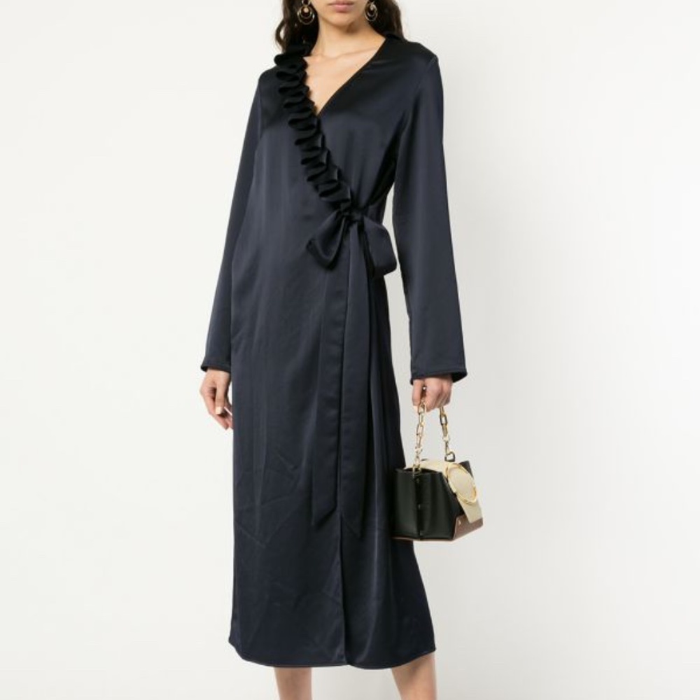 Maggie Marilyn Navy Dress US 8 NWT